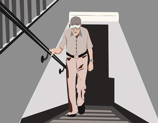 老人 鍛煉 樓梯-康興醫(yī)療器械官網(wǎng)